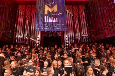 Zdjęcie 3 z galerii Koncert chóru dziecięco-młodzieżowego Most the Music