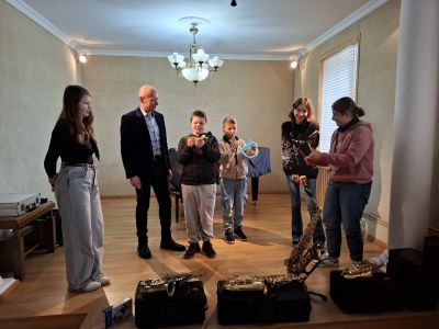Zdjęcie 6 z galerii Warsztaty saksofonowe