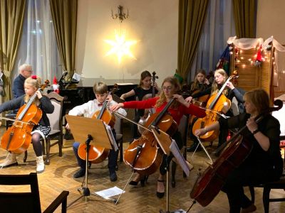 Zdjęcie 6 z galerii Muzyczne spotkania z pastorałką w Towarzystwie Muzycznym w Przemyślu