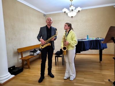 Zdjęcie 4 z galerii Warsztaty saksofonowe