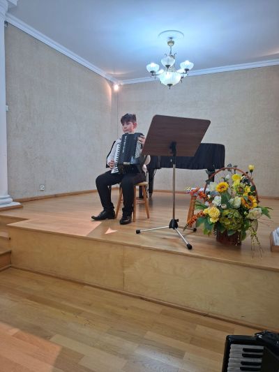 Zdjęcie 3 z galerii Popis uczniów klasy akordeonu