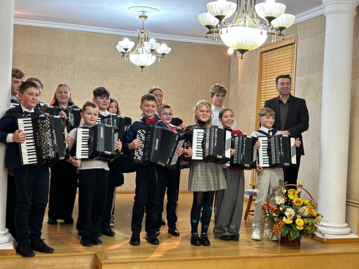 Popis uczniów klasy akordeonu