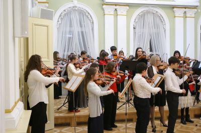 Zdjęcie 6 z galerii Anielskie kolędowanie w ZPSM w Przemyślu